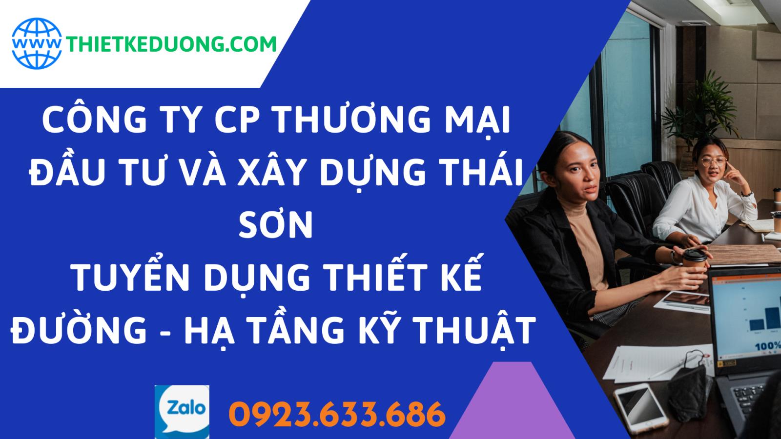 CÔNG TY CỔ PHẦN THƯƠNG MẠI ĐẦU TƯ VÀ XÂY DỰNG THÁI SƠN