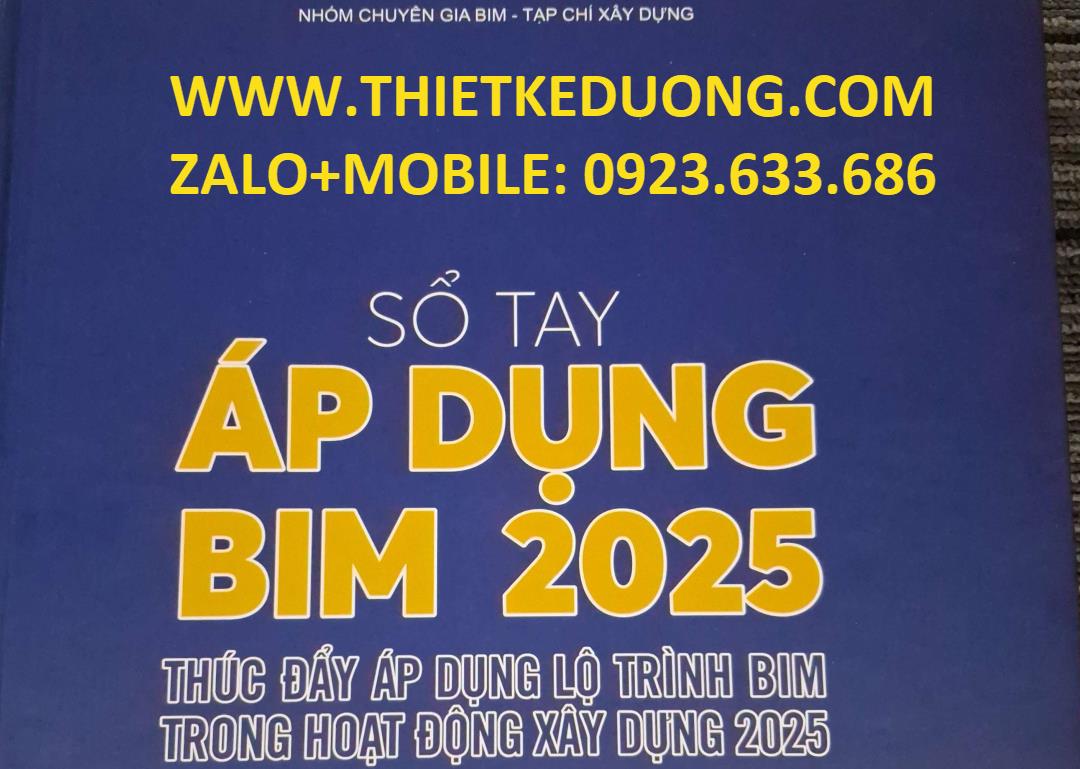 Sổ tay áp dụng BIM2025 