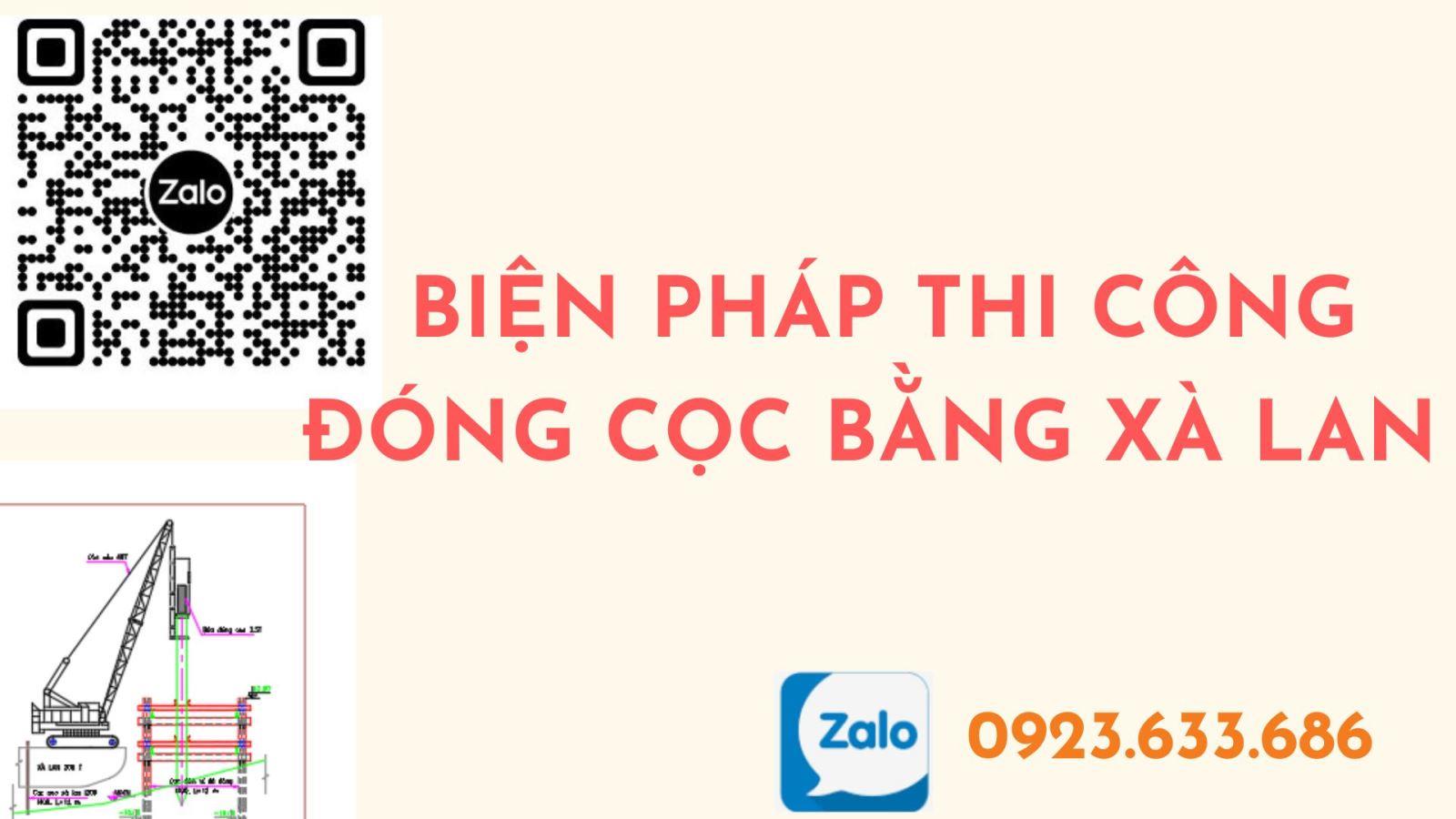 Biện pháp thi công cọc đóng có sử dụng xà lan