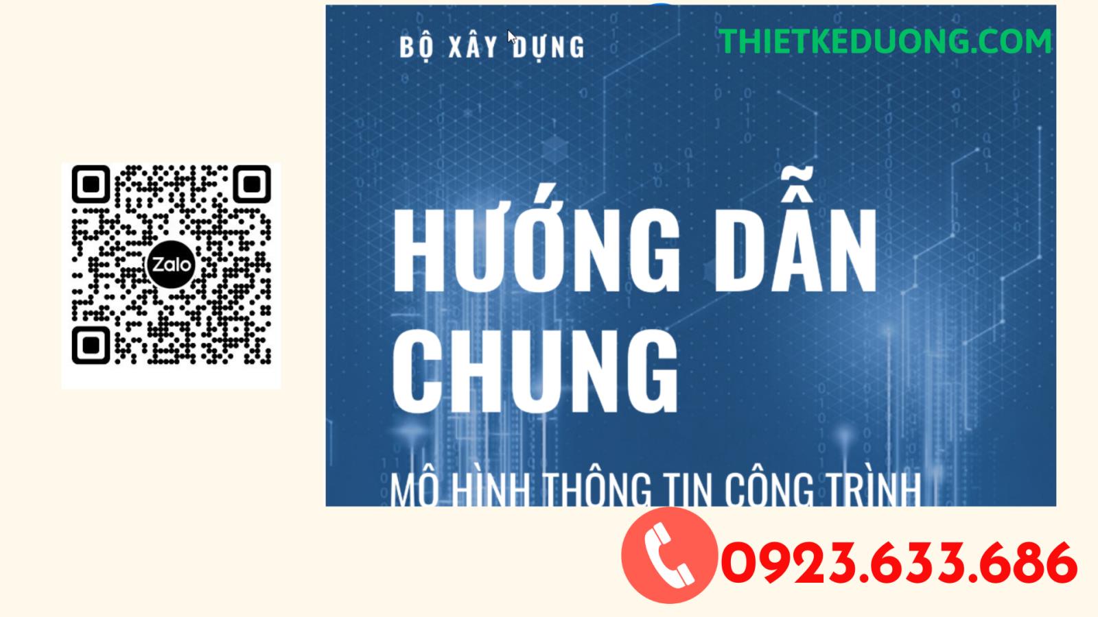 Hướng dẫn chung áp dụng Mô hình thông tin công trình (BIM)