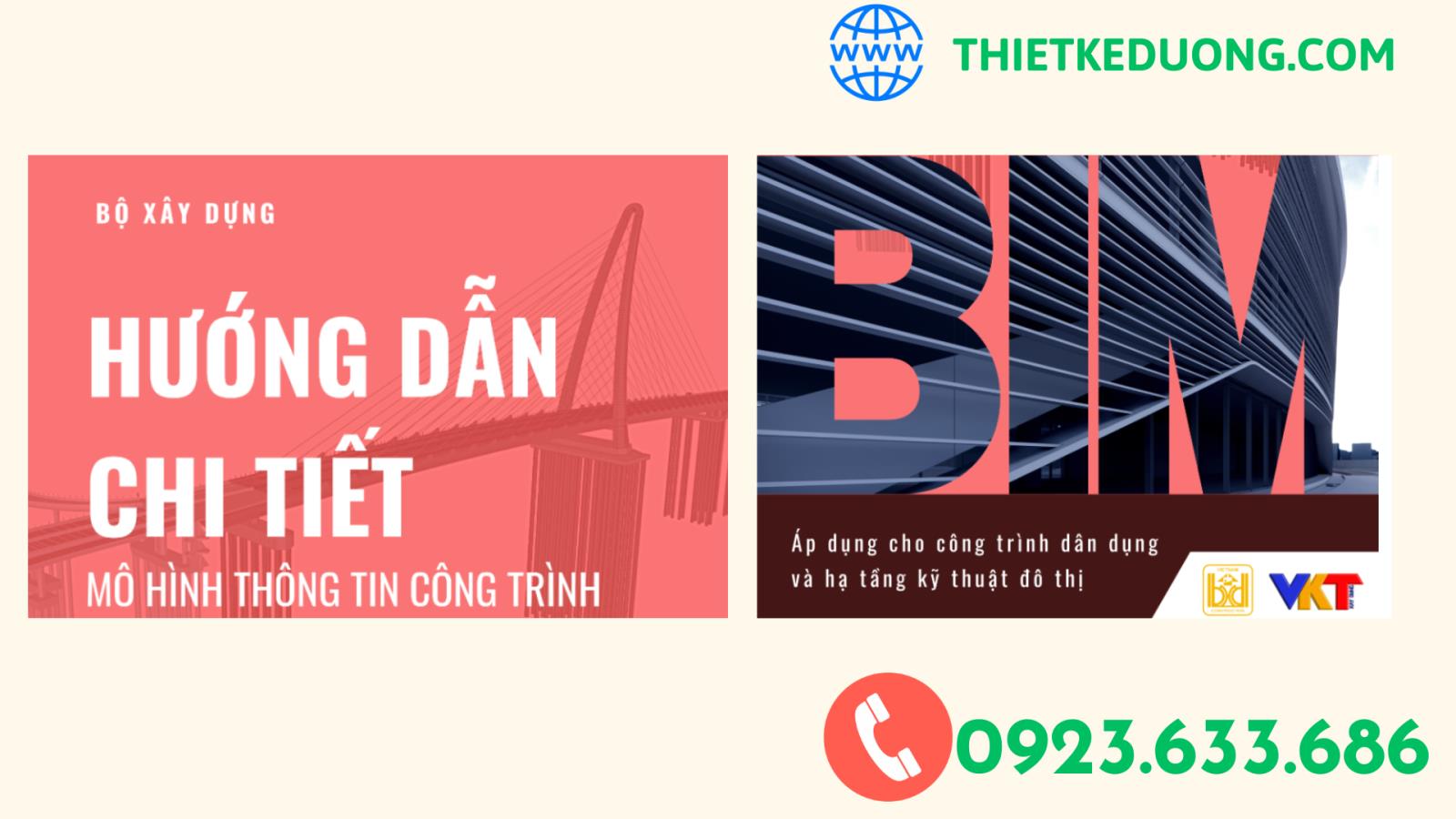 Hướng dẫn chi tiết áp dụng Mô hình thông tin công trình (BIM) đối với công trình dân dụng và công trình hạ tầng kỹ thuật đô thị