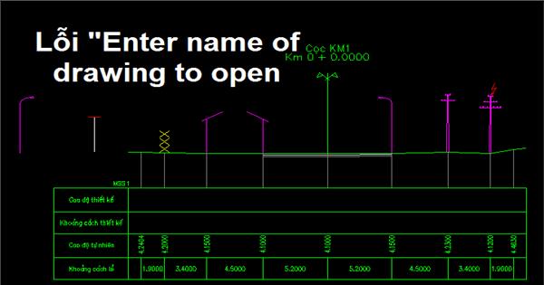 enter the name of drqwing to open acad 2016