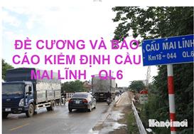 Đề cương và bản vẽ Kiểm định cầu Mai Lĩnh