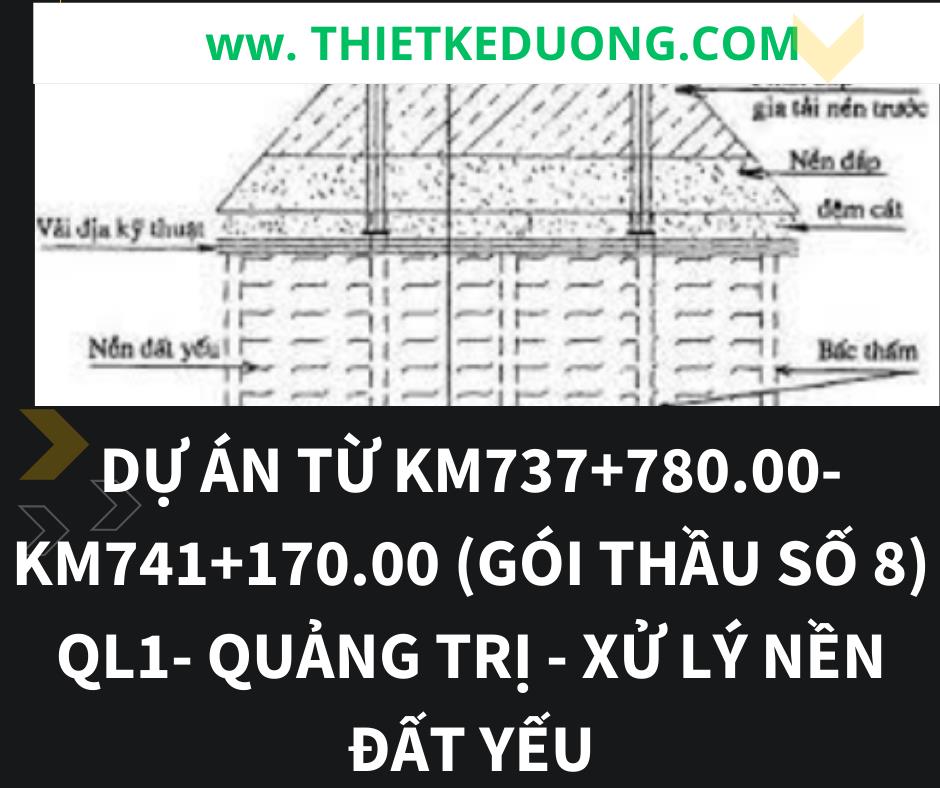 Dự án từ Km737+780.00-Km741+170.00 (Gói thầu số 8) 