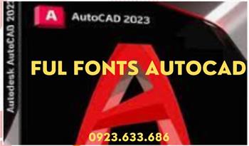 Fonts Autocad full 