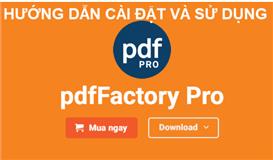 Hướng dẫn cài đặt pdf factory pro in bản vẽ Autocad